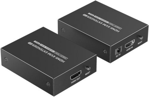 Extender HDMI Kenik KG-EX70HDMI-P/U/4K3 obraz + myszka po skrętce