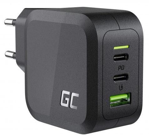 OUTLET_1: ŁADOWARKA SIECIOWA Green Cell POWERGAN 65W 2xUSB-C 1xUSB-A CHARGC08