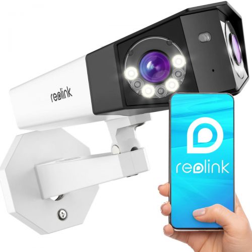 OUTLET_1: Kamera IP Reolink DUO Akumulatorowa bezprzewodowa z podwójnym obiektywem WiFi