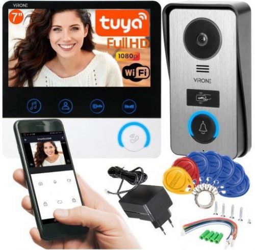 OUTLET_1: WIDEODOMOFON WI-FI, TUYA VIRONE VDP-65