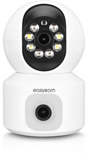 OUTLET_1: Kamera IP EasyCam obrotowa wewnętrzna WiFi Tuya flood light 4MP EC-4PT2DL-FL-N