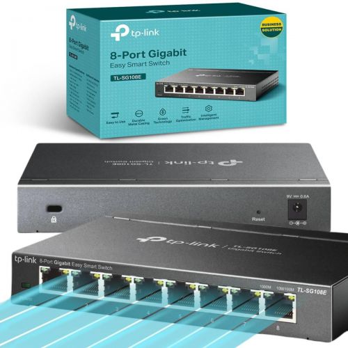 OUTLET_1: SWITCH TP-LINK TL-SG108E