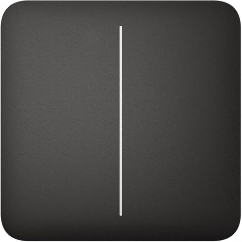 AJAX Button (black) SoloButton (2-gang)