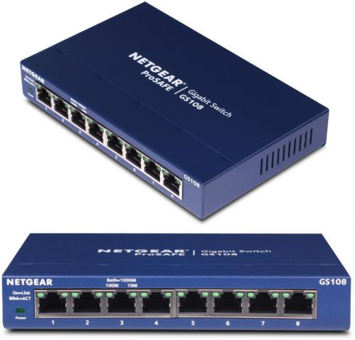 OUTLET_1: SWITCH NETGEAR GS108GE