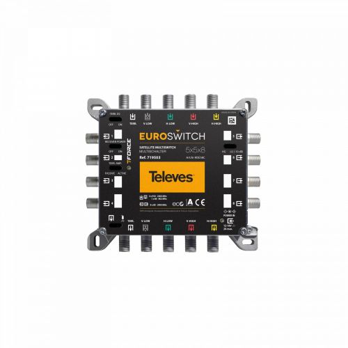EuroSwitch Televes 5x5x8 ref. 719503