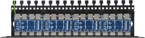 16-kanałowy panel zabezpieczający LAN z ochroną przepięciową PoE EWIMAR PTF-516R-ECO/PoE