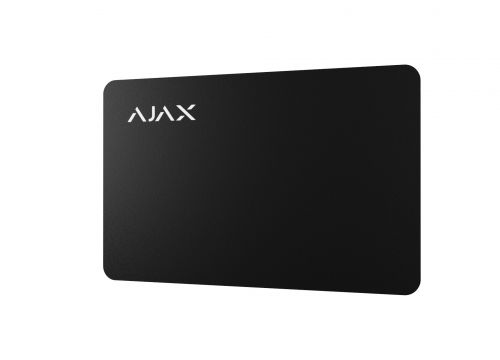 AJAX Karty dostępowe Batch of Pass (10 pcs) - black