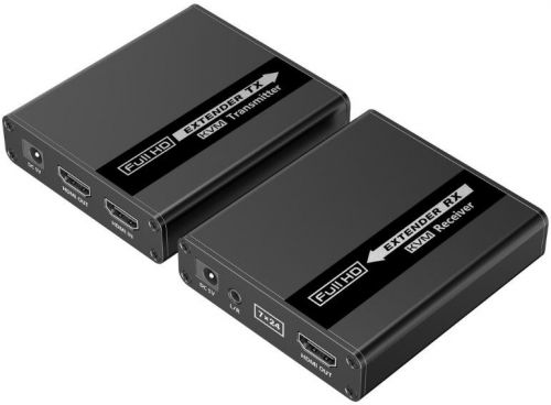 Extender HDMI Kenik KG-EX70HDMI-U/4K obraz + myszka po skrętce